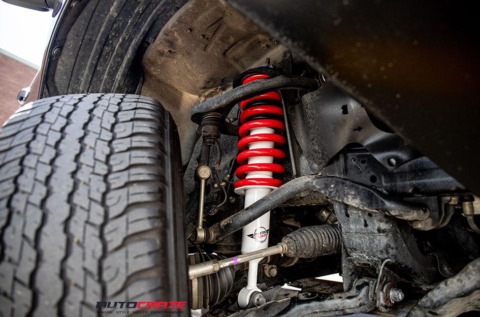 TOYOTA HILUX N80 4WD COUPLER BLACK MACHINED WITH DARK TINT
